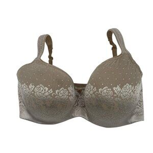 Soma Stunning Support Lace Balconette Tan Bra Size 32DDD